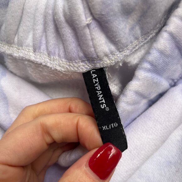 Lazypants Sweatpants Blue Sponge Size XL - Picture 4 of 5